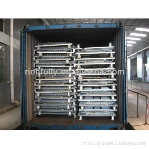 Steel folding mesh wire storage cage